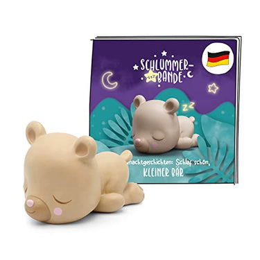 tonies Hörfiguren für Toniebox, Schlummerbande – Gutenachtgeschichten – Schlaf schön, Kleiner Bär, Hörbuch für Kinder ab 4 Jahren, Spielzeit ca. Minuten im Sale